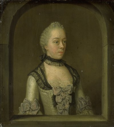 Portrait de Wilhelmina Hillegonda Schuyt, épouse de Joachim Rendorp - Tibout Regters