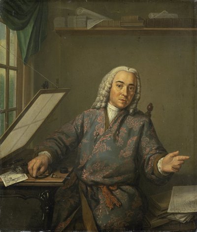 Portrait du graveur Jan Caspar Philips - Tibout Regters
