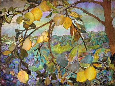 Panneau de mosaïque Favrile, vers 1910 - Tiffany Studios