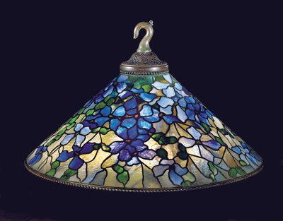Lustre de clématites, vers 1910 - Tiffany and Company