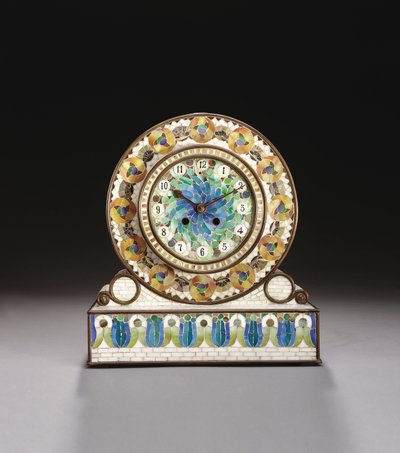 Horloge de cheminée en mosaïque Favrile - Tiffany and Company
