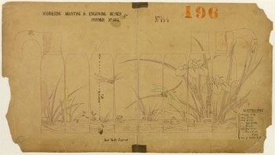 Conception de martelage, montage et gravure pour pichet n° 5051 - Tiffany and Company