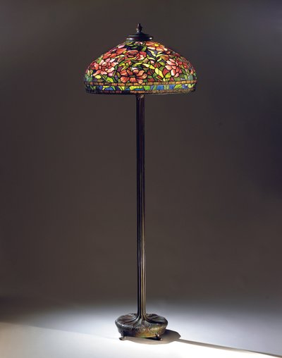 Lampe de sol pivoine, c.1910 - Tiffany and Company