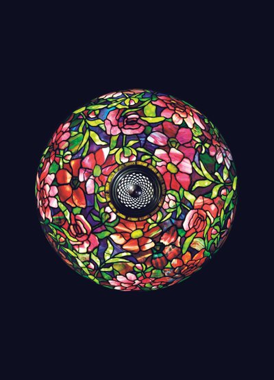 Lampe de sol à pivoines, vers 1910 - Tiffany and Company