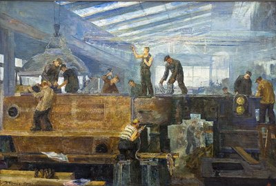 Le plan quinquennal - Installation de turbine - Tikhon Pavlovich Chernyshev