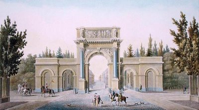 Porte de Guillaume, Bruxelles, de 