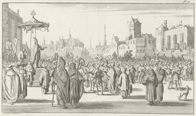 Le pape Urbain II prêche la première croisade, 1683 - Timotheus Ten Hoorn
