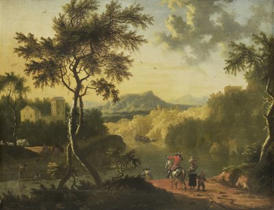 Paysage italien - Timotheus de Graef (attributed to)