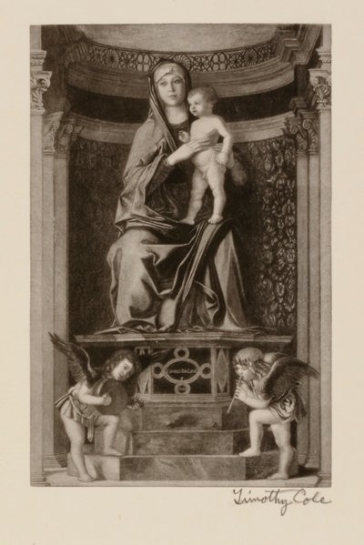Anciens maîtres italiens - Timothy Cole