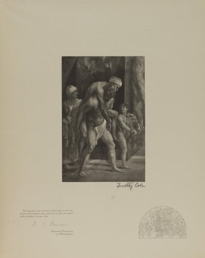 Anciens maîtres italiens - Timothy Cole