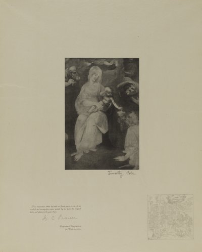 Anciens maîtres italiens - Timothy Cole