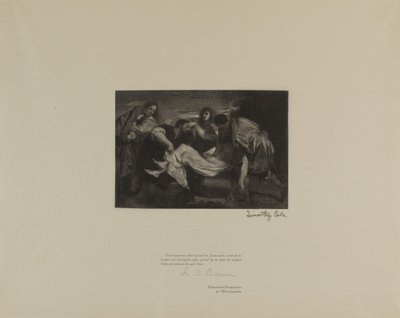 Anciens maîtres italiens - Timothy Cole