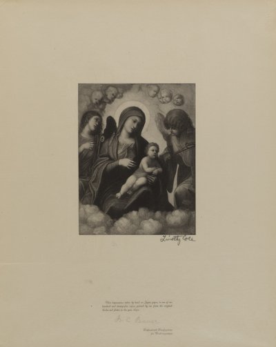 Anciens maîtres italiens - Timothy Cole