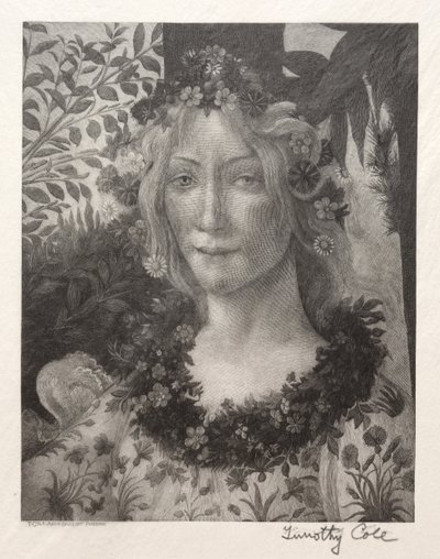Vieux maîtres italiens : Tête de Flora, 1888-1892 - Timothy Cole