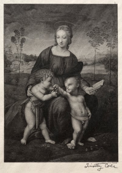 Vieux maîtres italiens : La Madone du Chardonneret, 1888-1892 - Timothy Cole