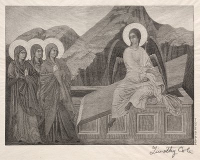 Vieux maîtres italiens : Les trois Marie au sépulcre, 1888-1892 - Timothy Cole