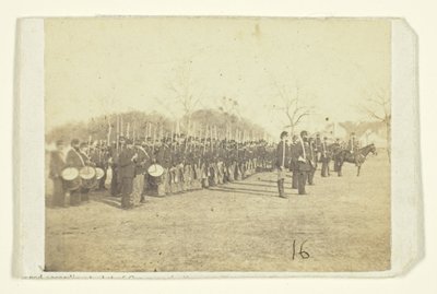 50e Infanterie de Pennsylvanie en formation de parade - Timothy O