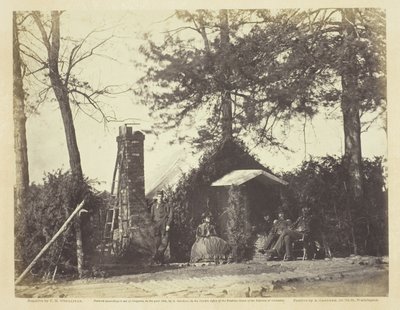 Architecture du camp, Brandy Station, Virginie - Timothy O