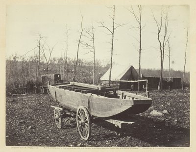 Bateau ponton, Brandy Station, Virginie - Timothy O