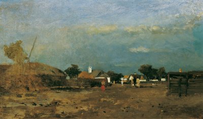 Paysage dans la Puszta - Tina Blau