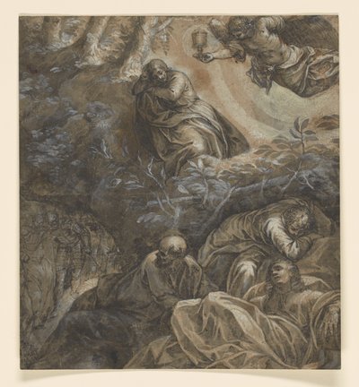 Christ au jardin des oliviers - Tintoretto