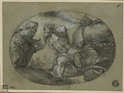 Jonas rejeté par la baleine - Tintoretto