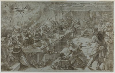 La Cène - Tintoretto
