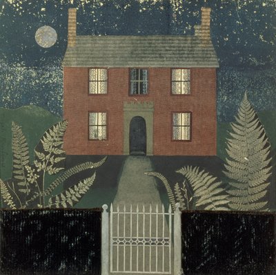 Maison la nuit - Tirzah Ravilious