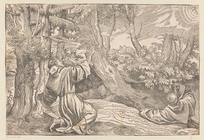 Saint François reçoit les stigmates - Titiaan
