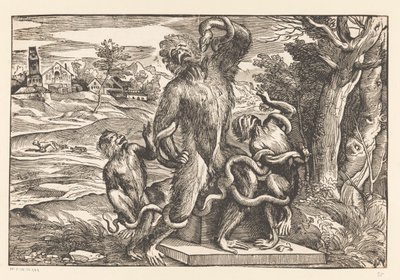 Caricature du groupe Laocoon - Titiaan
