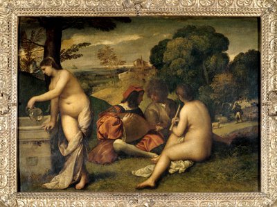 Le concert champêtre - Titian (c.1488 1576) (attr. to)