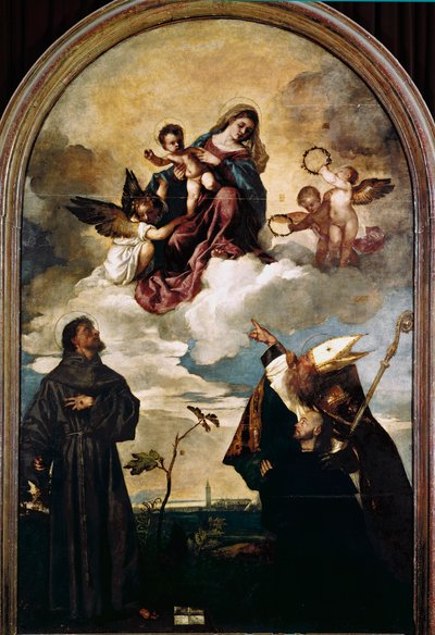 Madonna en gloire avec l