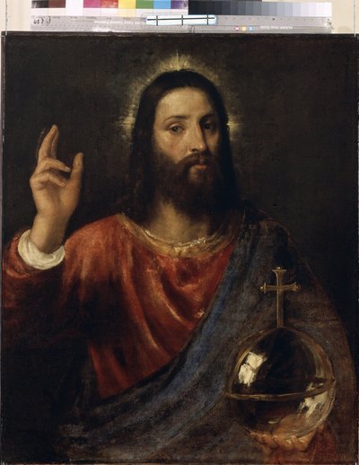 Salvator Mundi (Sauveur du monde), vers 1570 - Titian (c.1488 1576)