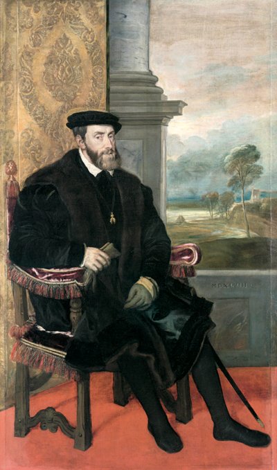 Portrait assis de l