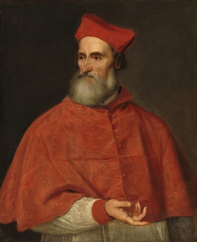 Portrait du cardinal Pietro Bembo - Tiziano Vecelli
