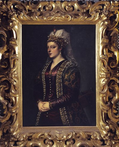 Portrait de Caterina Coronaro 1542 - Tiziano Vecelli