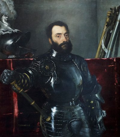 Portrait de Francesco Maria I della Rovere - Titian (c.1488 1576)