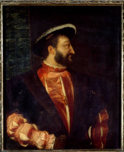 Portrait du roi de France François Ier (1494-1547) - Tiziano Vecelli