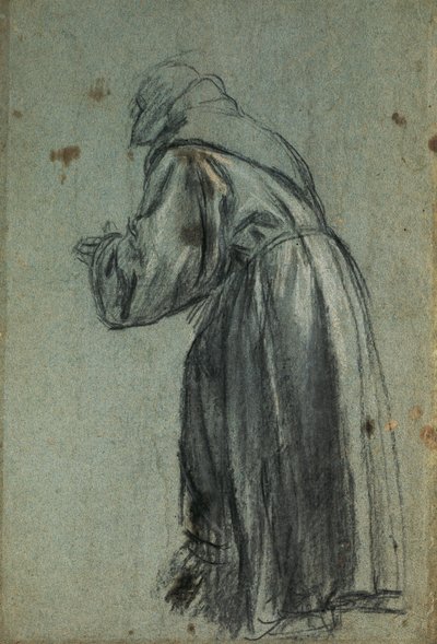 Étude pour la représentation de Saint François - Titian (c.1488 1576)