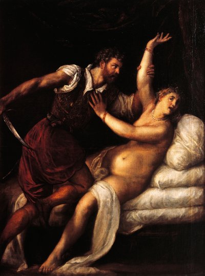 Tarquinius et Lucrèce - Titian (c.1488 1576)