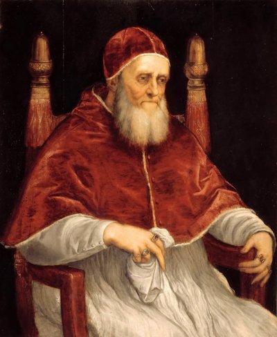 Portrait du pape Jules II, 1545-1546 - Titian