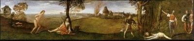 La Légende de Polydoros La Forêt de Polydorus, vers 1506-1508 - Titian