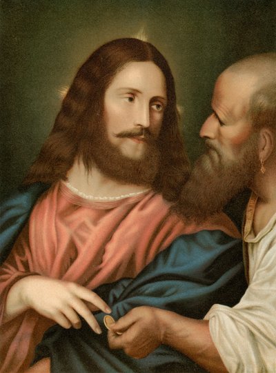 Le paiement du tribut - Tiziano Vecelli