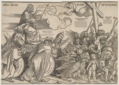 Trompettes et le Char de Christ, c.1511 - Tiziano Vecelli