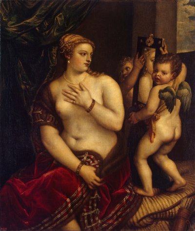 Vénus avec un miroir, 1560 - Titian,