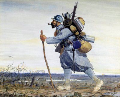 "Un poilu avec sa Barda" - Tito Saubidet