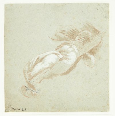 Putto volant - Tizian