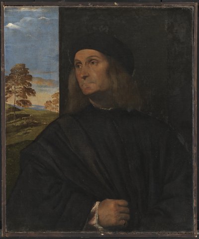 Portrait du peintre vénitien Giovanni Bellini (?) - Tizian