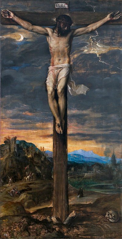 Christ en croix, vers 1565 - Tiziano Vecelli
