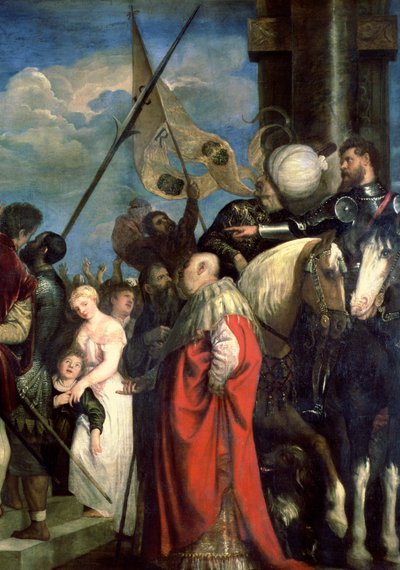 Ecce Homo, 1543 (détail) - Tiziano Vecelli